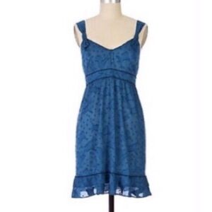 𝅺ANTHROPOLOGIE "lost at sea chemise" dress